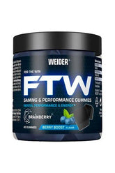 Weider - FTW Gaming & Performance Gummies Berry Boost - 40 gummies - Nutri.se